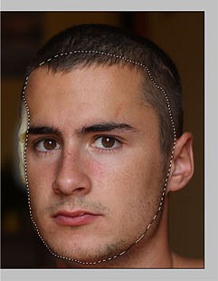 Skopírovanie časti tváre