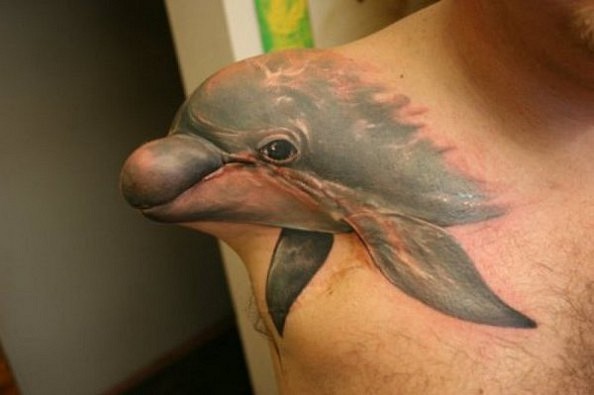 cool-clever-3d-tattoo-design-dolphin-amputee-body-art-humor-cute-animal-594x395.jpg