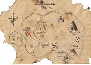 Mapa pokladu