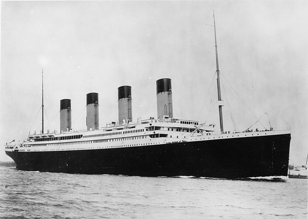 Fotografia Titanicu z roku 1912