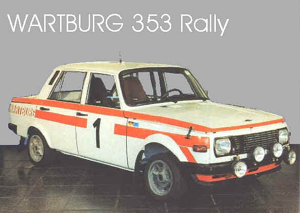 Model 353 ako špeciál pre rallye