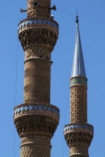 Zdobené minarety