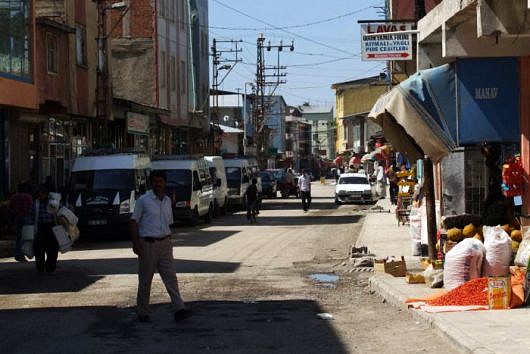 Atmosféra malého kurdského mesta