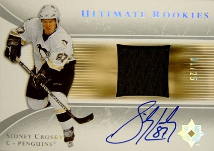 Sidney Crosby na sběratelské kartě
