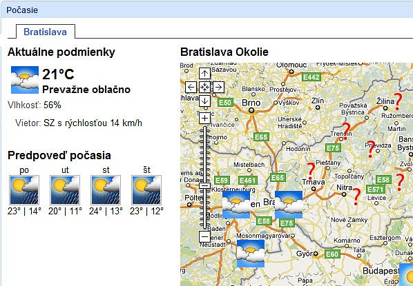 Počasie