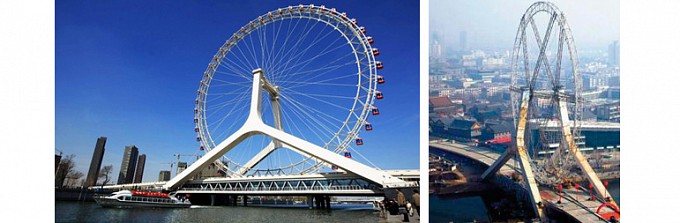 Chichai Bridge -Tianjin Eye