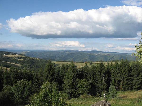 Výhľad z Kamenných vrát