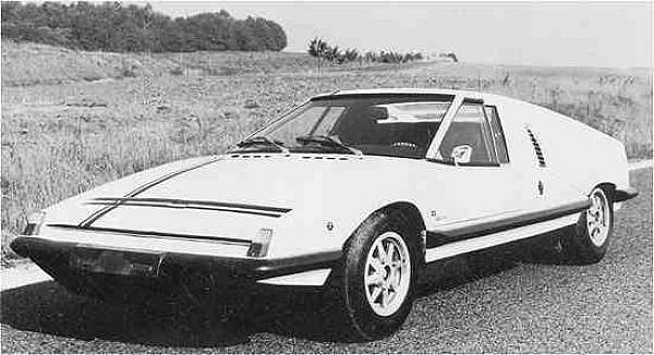 Pôvodná verzia prototypu Škoda Supersport z roku 1971
