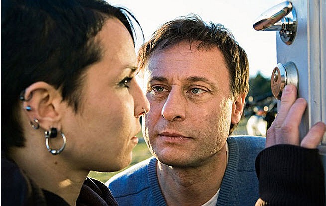 Noomi Rapace a Michael Nyqvist , hlavní predstavitelia filmového spracovania Millenia