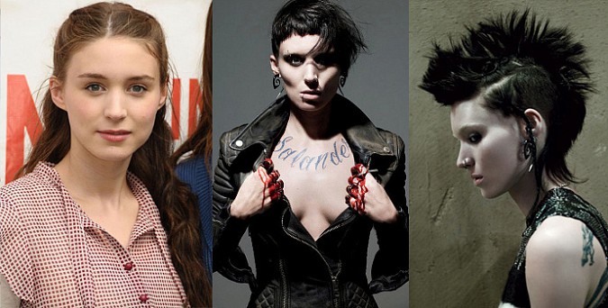 Rooney Mara, ako Lisbeth v Americkej verzií Millenia